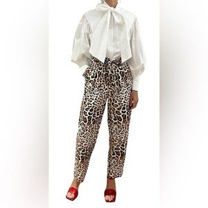 Hunter Bell Leopard Print Pants